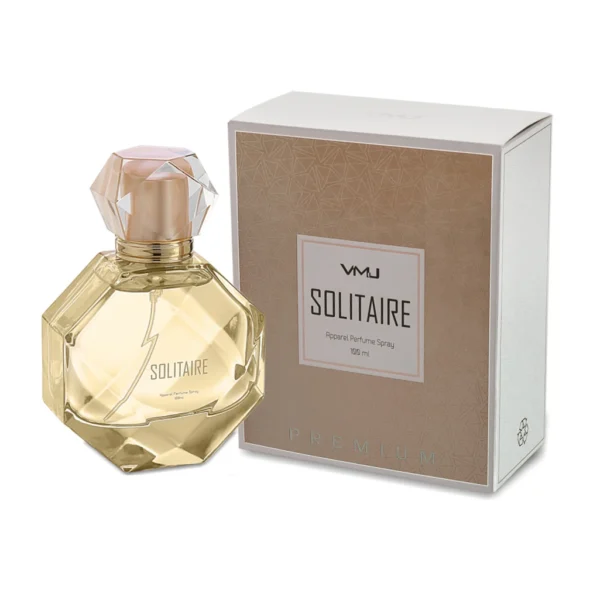 VIWA Solitaire (Rose Gold) Long Lasting Smell Premium Aerosol Perfume, Fresh & Soothing Fragrance Scent For Unisex, 100ml By VMJ