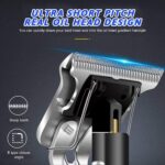 ARDAKI Beard Trimmer For Men, Professional Hair Clipper, Adjustable Blade Clipper and Shaver (Metal Body) - Image 7