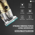 ARDAKI Beard Trimmer For Men, Professional Hair Clipper, Adjustable Blade Clipper and Shaver (Metal Body) - Image 4