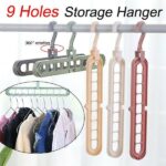 9 Hole Magic Cloth Hanger 5 pcs Set ( Each 20 ) - Image 2