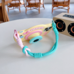 Retro Camera Shape Stand Phone Case With Lanyard Strap 14 Pro Max - Image 4