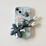 Silicone Soft 3D Running Cartoon Phone Case - Image 4