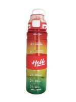 SAGEWARE 1L Motivational Water Bottle with Time Marker Transparent