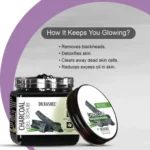 Charcoal Gel Scrub for Face & Body - 380 Ml - Image 4