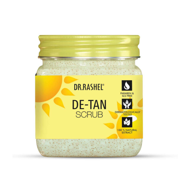 Dr. Rashel India Official Skincare Brand Logo Search Account Site navigation Detan Scrub for Face & Body